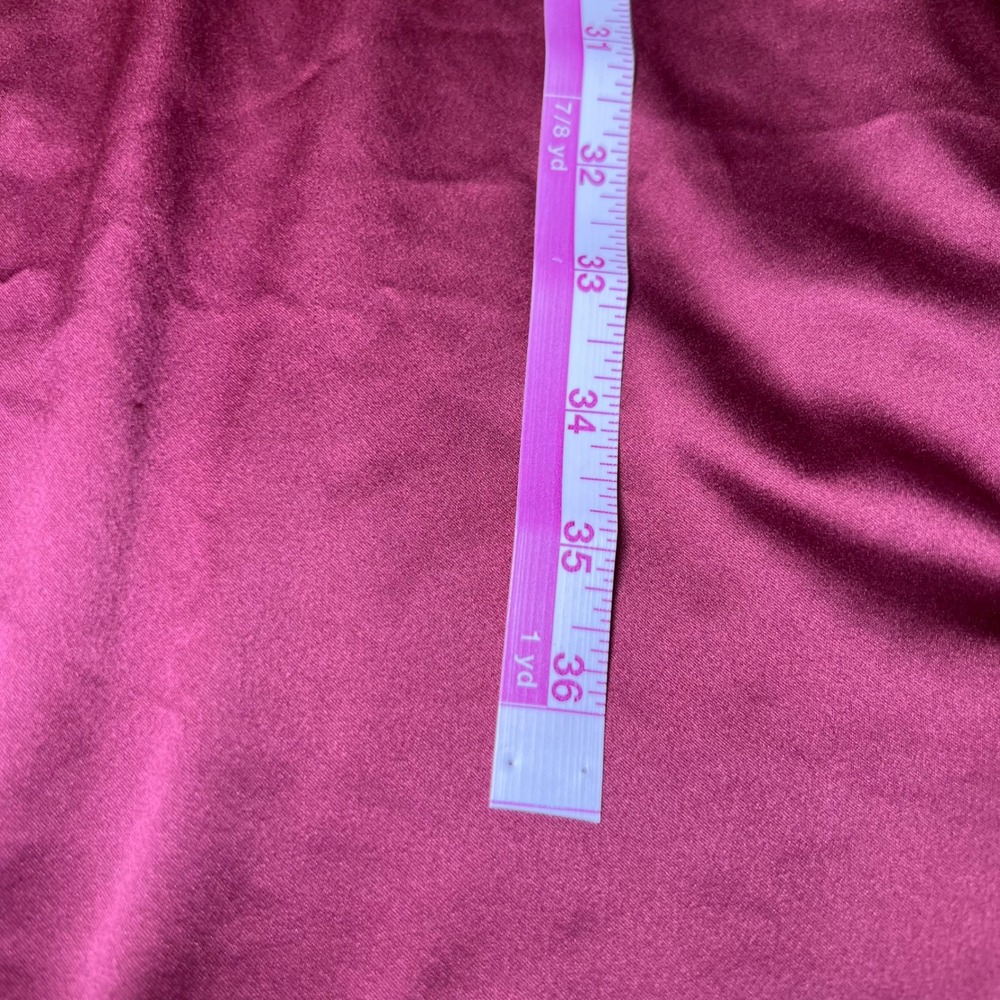 Victorias Secret Womens Size XS/S Satin Kimono Robe Dusty Rose Pink Silky Belted - Picture 11 of 12